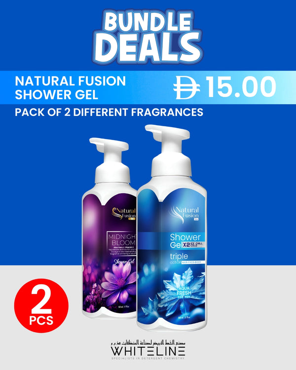 Natural Fusion Shower Gel – Pack of 2