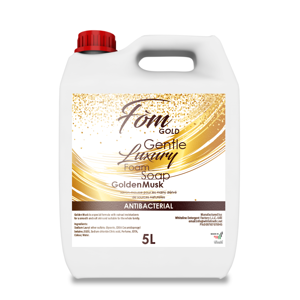 Fom Gold Hand Foamsoap Liquid, 5 LTR