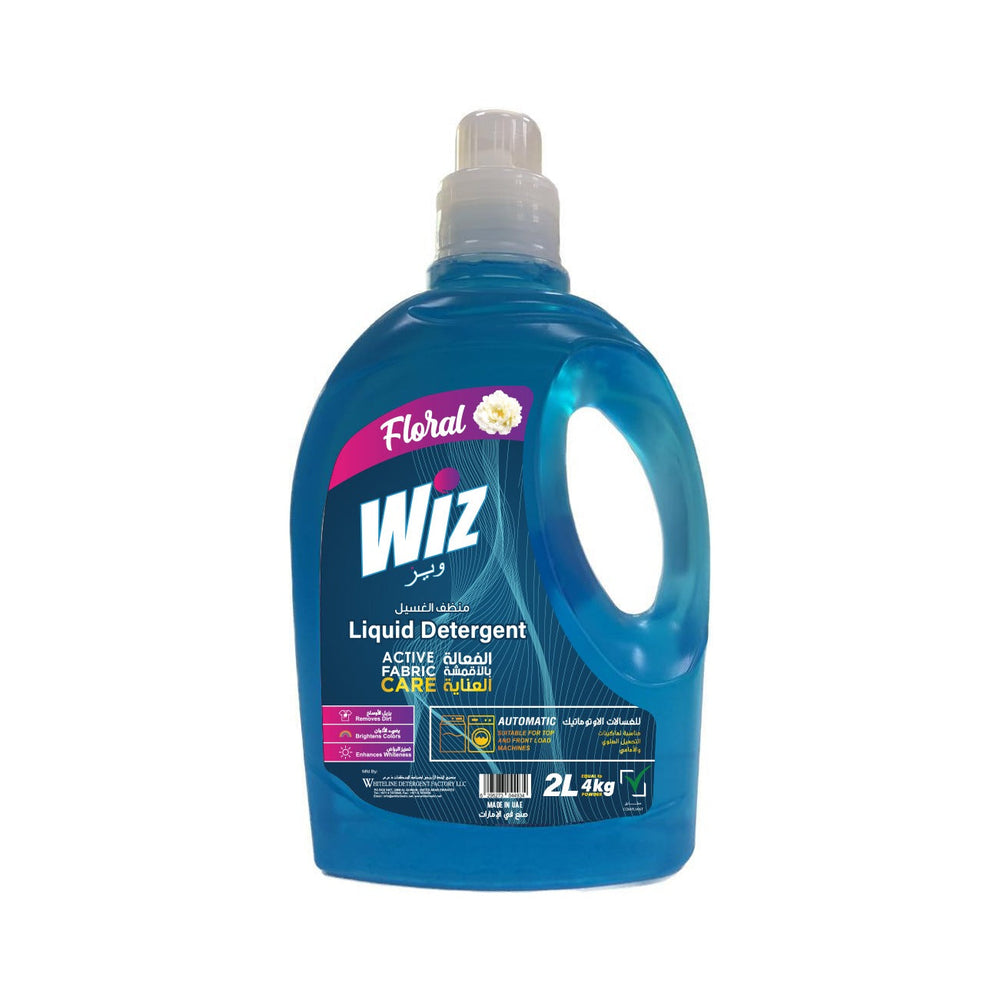 Liquid Laundry Detergent, Floral, 2 Ltr