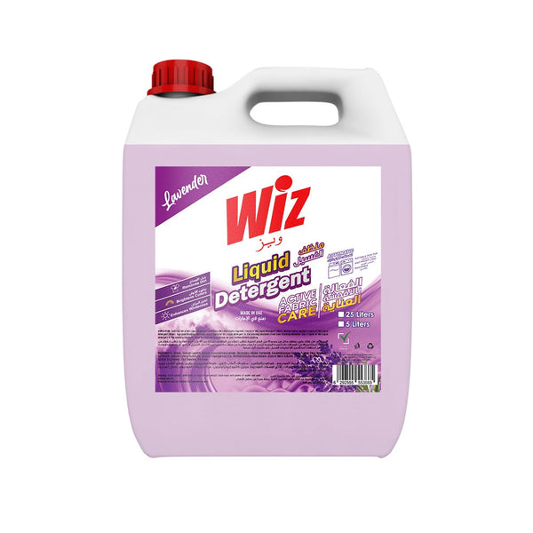 Liquid Laundry Detergent, Lavender, 5 LTR