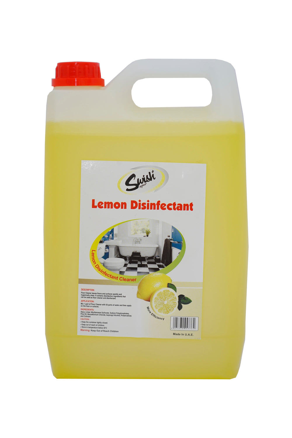 Lemon Disinfectant, 5 LTR