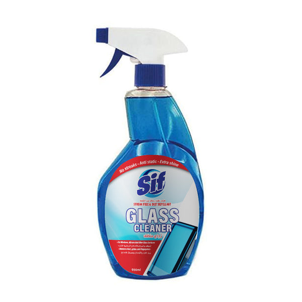 Glass Cleaner, Blue, 800 ML