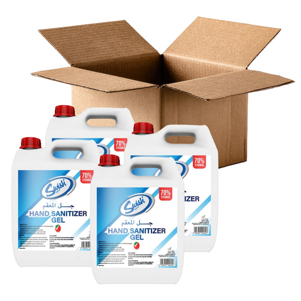 SWISH HAND SANITIZER GEL - 4X5L