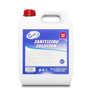 Isopropyl Alcohol 70%, Sanitizing Solution, 5 LTR