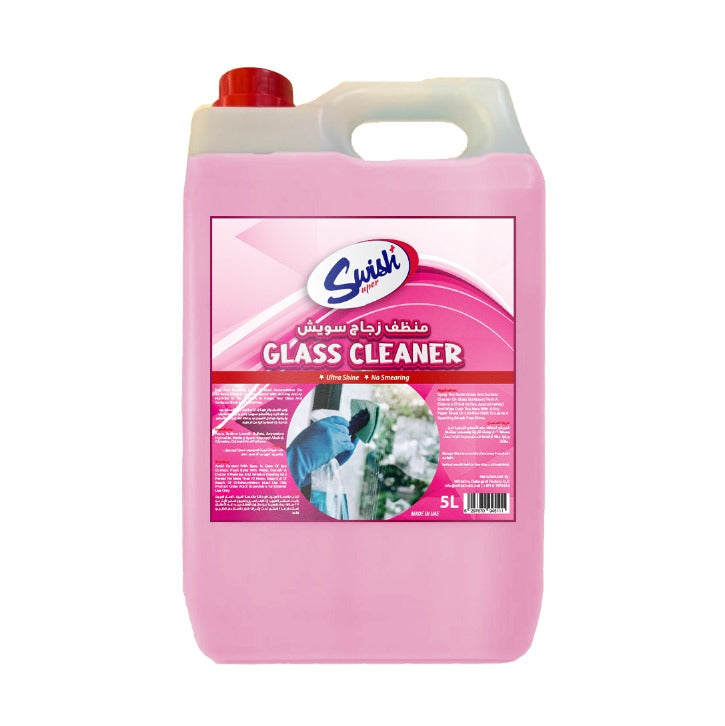 Glass Cleaner, Pink, 5Ltr