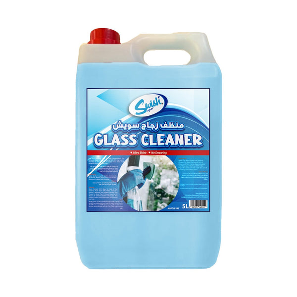 Glass Cleaner, Blue, 5 LTR
