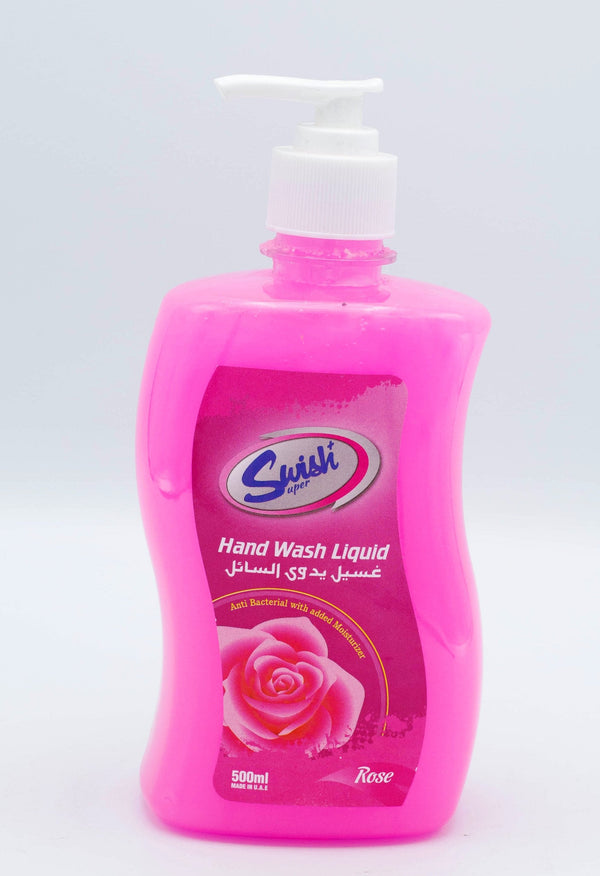 Handwash Liquid, Rose , 500 ML, Swish+Super
