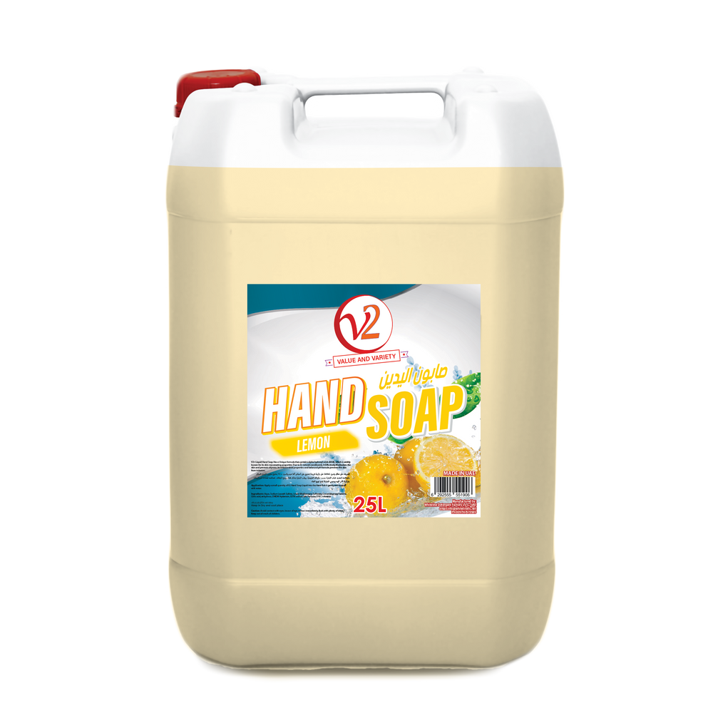 Handwash Liquid, Lemon, 25 LTR