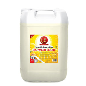 Dishwash Liquid, Lemon, 25 LTR