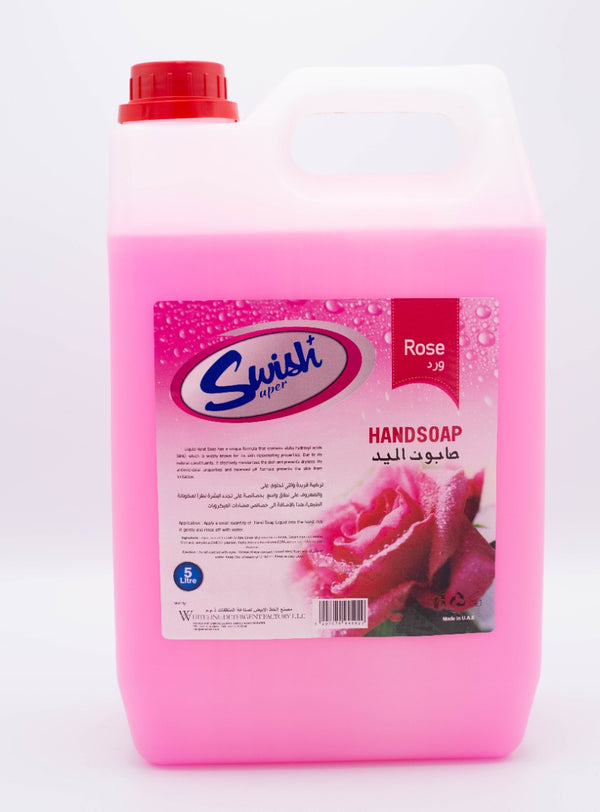 Handwash Liquid, Rose , 5 LTR