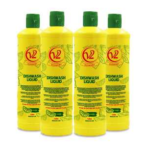 Dishwash Liquid, Lemon, Economy, 1 LTR