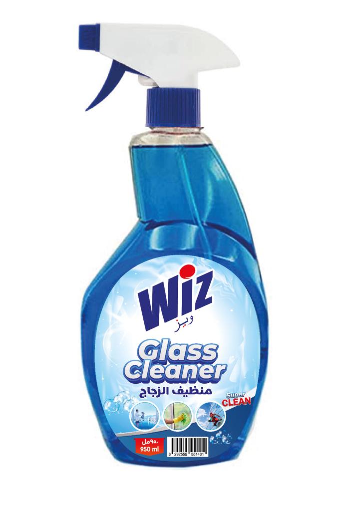 Glass Cleaner, Blue, 950 ML