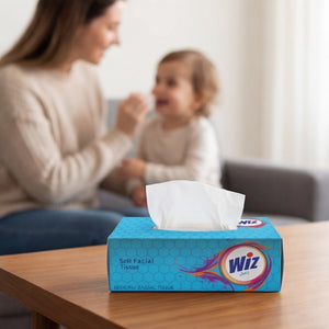 Wiz Facial Tissue 200 Sheets ( Pack of 30 Tissue boxes) packed in carton