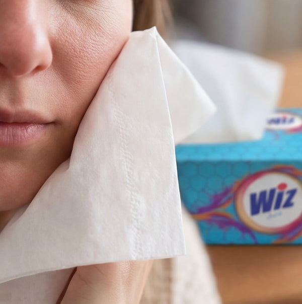 Wiz Facial Tissue 200 Sheets ( Pack of 30 Tissue boxes) packed in carton