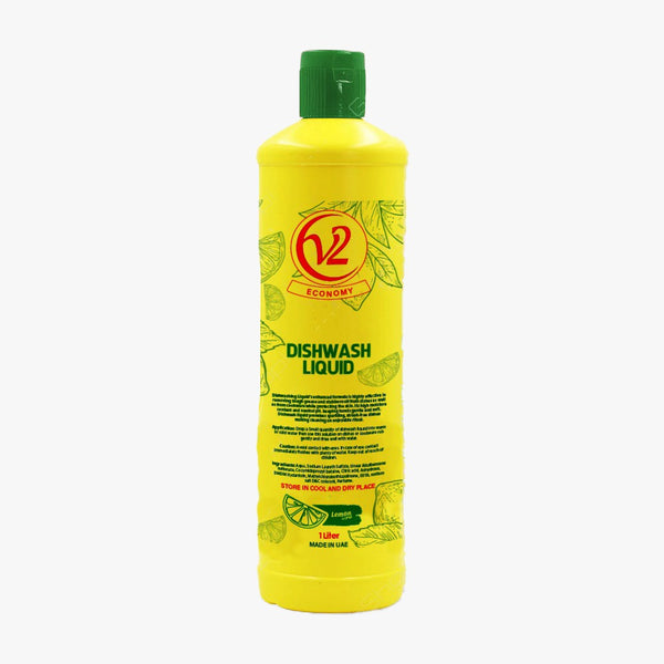 Dishwash Liquid, Lemon, Economy, 1 LTR
