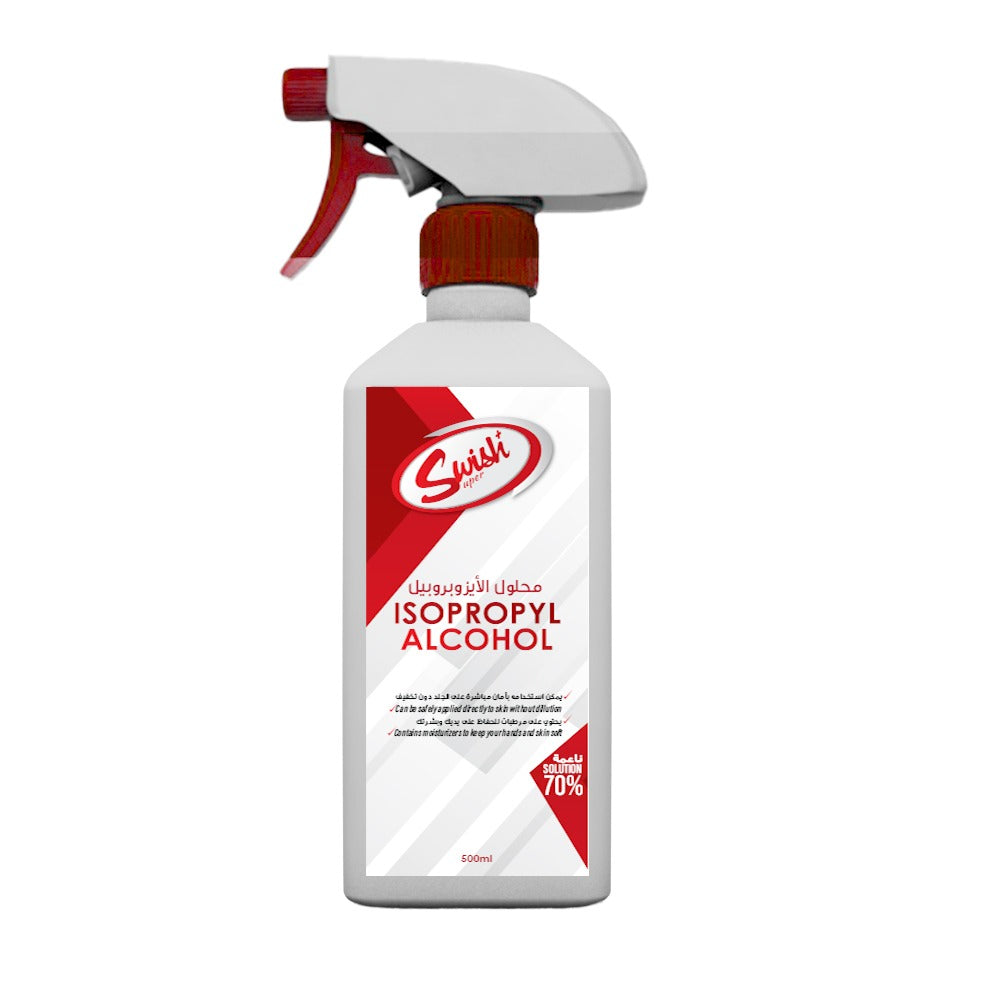 Isopropyl Alcohol 70%, Sanitizing Solution, 500 ml