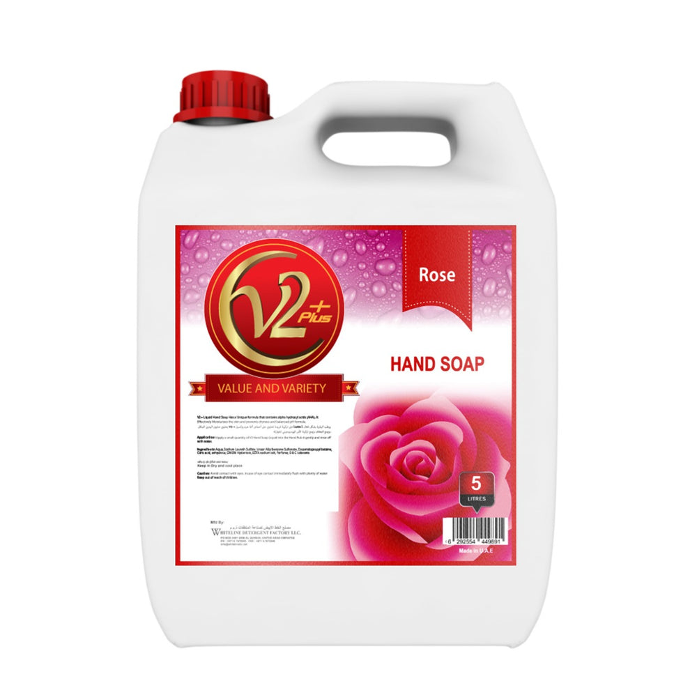 Handwash Liquid, Rose , 5 LTR