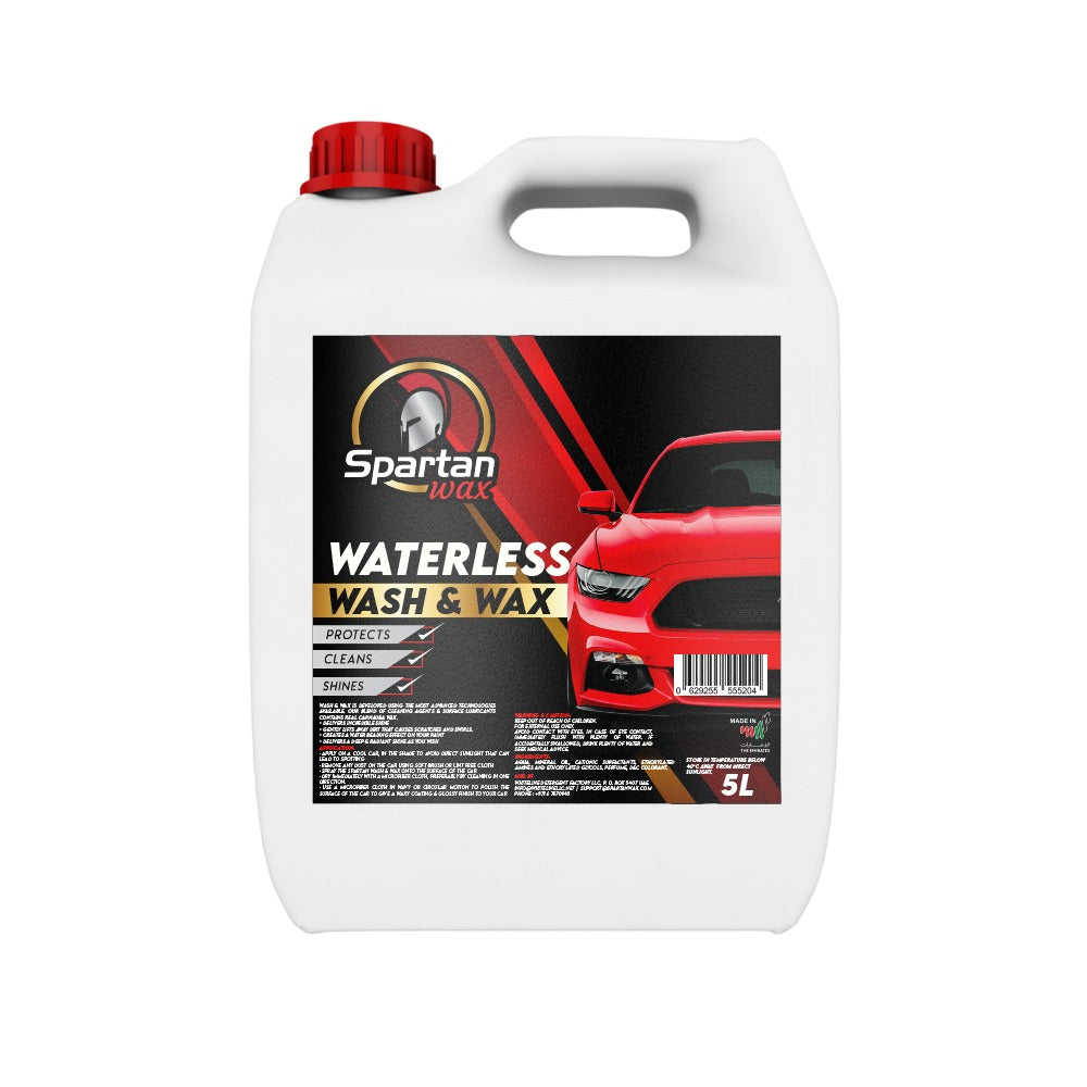Waterless Wash & Wax (Concentrate), 5 Ltr