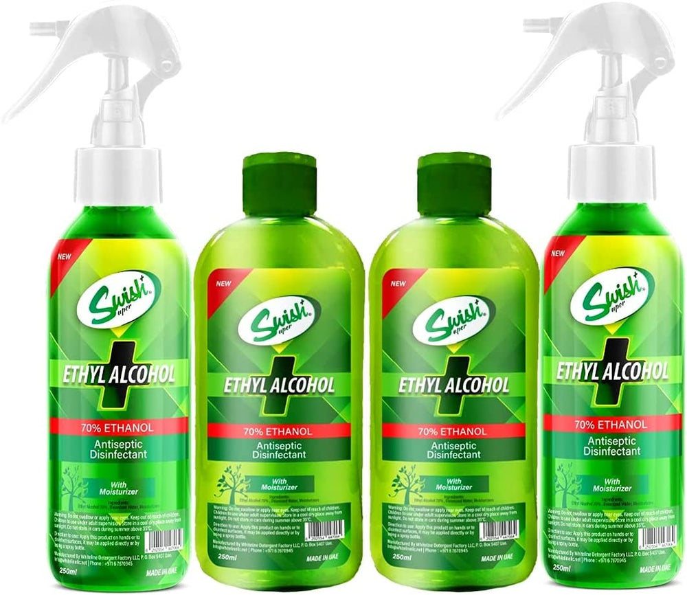 Ethyl Alcohol 70%, Sanitizing Solution w/ mild Cherry blossom scent, 250 ML