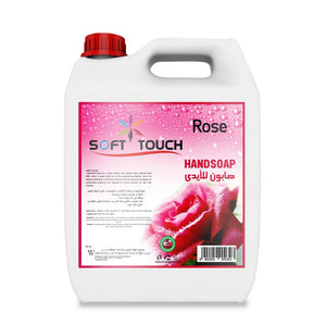 Handwash Liquid, Rose , 5 LTR, SOFTOUCH