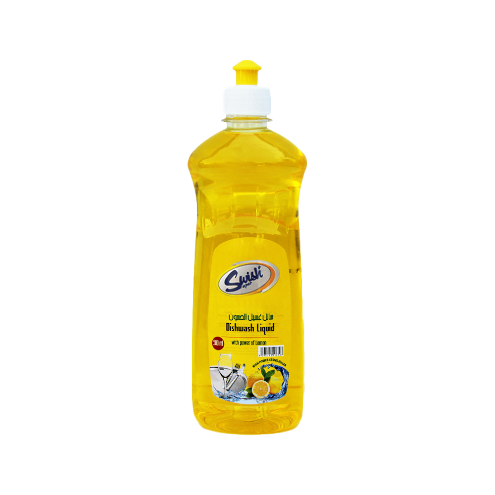 Dishwash Liquid, Lemon, 500 ML, Swish+Super
