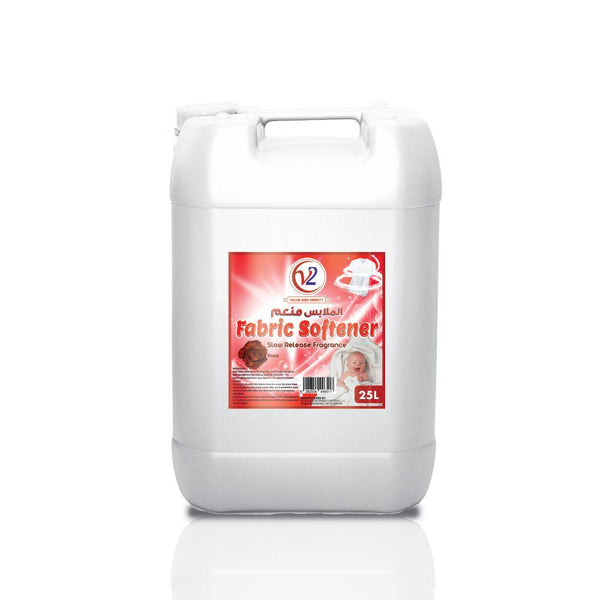Fabric Softener, Rose, 25 LTR