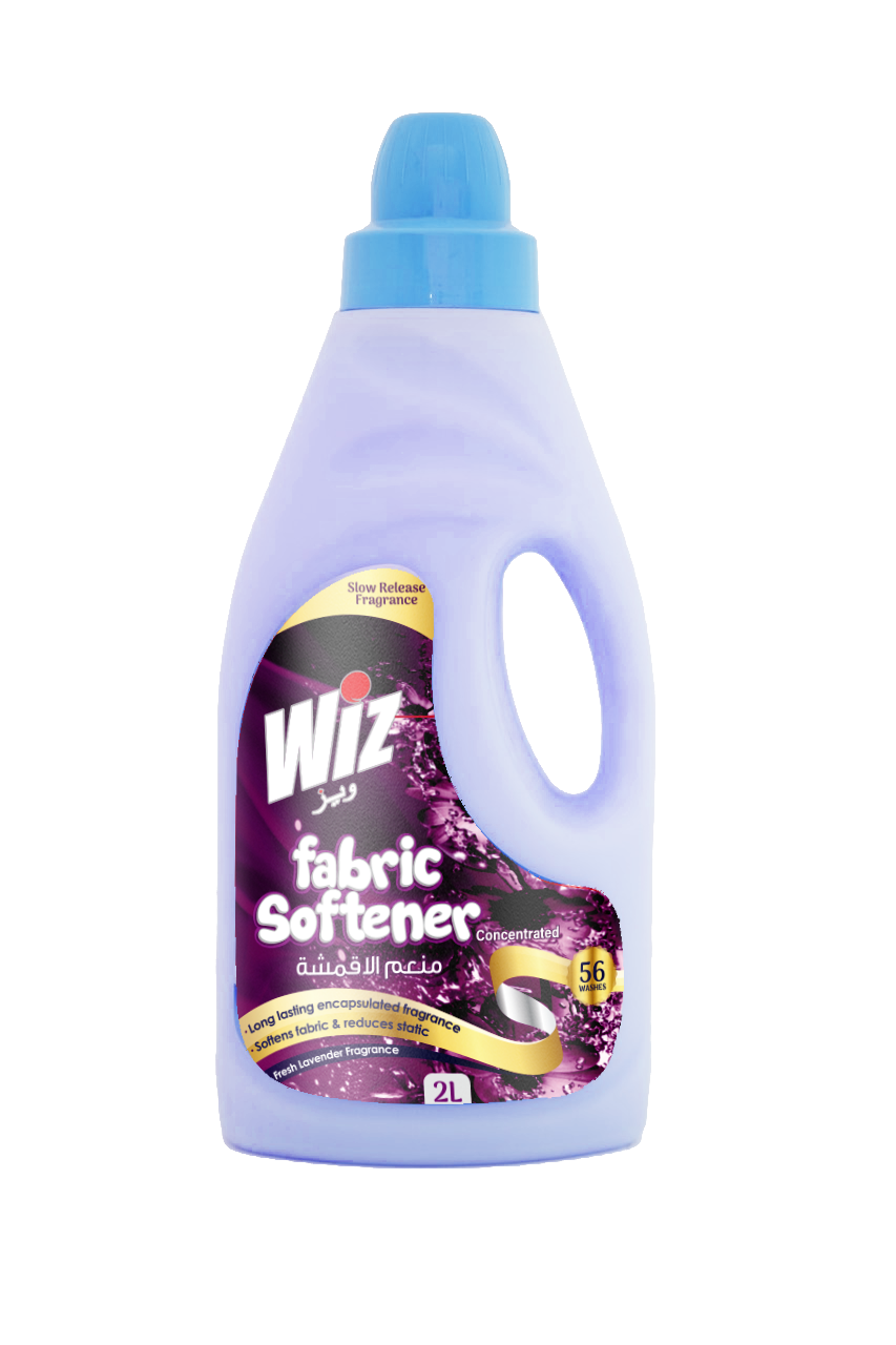 Fabric Softener, Lavender, 2 LTR, WIZ
