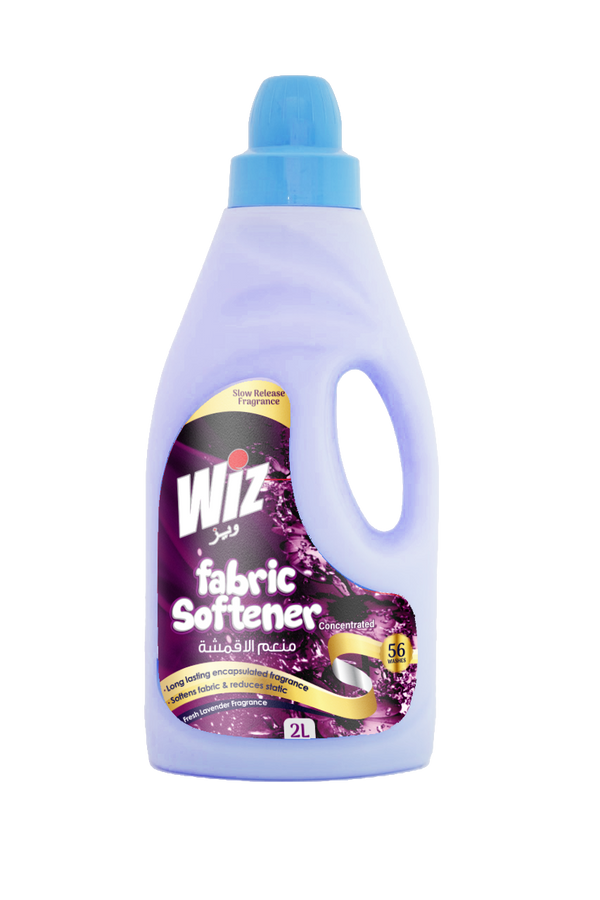 Fabric Softener, Lavender, 2 LTR, WIZ