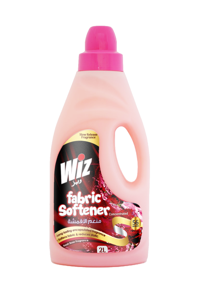 Fabric Softener, Rose, 2 LTR, WIZ