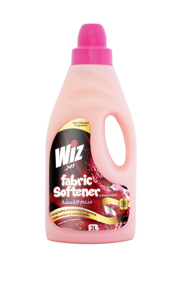 Fabric Softener, Rose, 2 LTR, WIZ